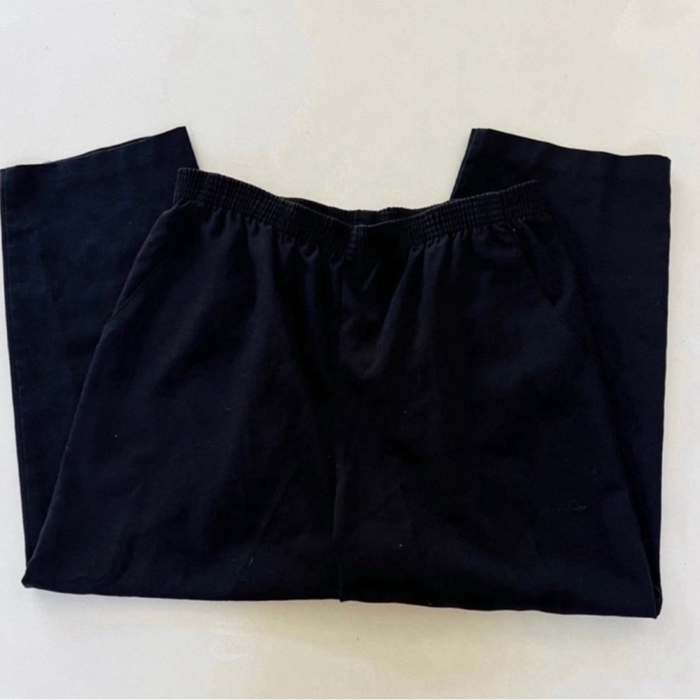 Vintage 90s Briggs High Rise Cropped Straight Leg Trousers 14